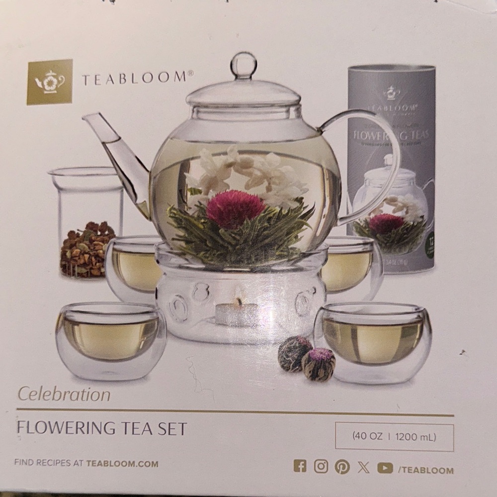 Complete Teabloom set. New in box